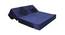 Hamilton Sofa Cum Bed (Blue) by Urban Ladder - Design 1 Side View - 557948
