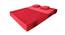 Philip Sofa Cum Bed (Maroon) by Urban Ladder - Rear View Design 1 - 557963