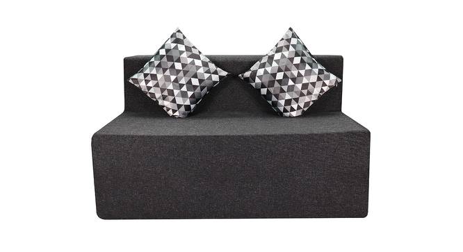 Mila Sofa Cum Bed (Grey) by Urban Ladder - Front View Design 1 - 558010