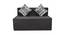 Mila Sofa Cum Bed (Grey) by Urban Ladder - Front View Design 1 - 558010