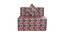Siobhan Sofa Cum Bed (Red & Black) by Urban Ladder - Front View Design 1 - 558011