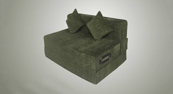 Barrett Sofa Cum Bed (Green) by Urban Ladder - Front View Design 1 - 558016