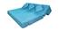 Kaia 6X6 Sofa Cum Bed (Blue) by Urban Ladder - Cross View Design 1 - 558020