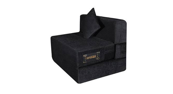 Quinlynn Sofa Cum Bed (Black) by Urban Ladder - Cross View Design 1 - 558026