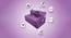 Aubrey Sofa Cum Bed (Purple) by Urban Ladder - Cross View Design 1 - 558029