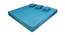Kaia 6X6 Sofa Cum Bed (Blue) by Urban Ladder - Design 1 Side View - 558034