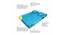 Ambrose Sofa Cum Bed (Sky Blue) by Urban Ladder - Design 1 Side View - 558042