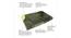 Barrett Sofa Cum Bed (Green) by Urban Ladder - Design 1 Side View - 558044