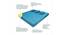 Kaia 6X6 Sofa Cum Bed (Blue) by Urban Ladder - Rear View Design 1 - 558048