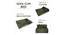 Barrett Sofa Cum Bed (Green) by Urban Ladder - Rear View Design 1 - 558059