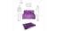 Aubrey Sofa Cum Bed (Purple) by Urban Ladder - Design 1 Dimension - 558097