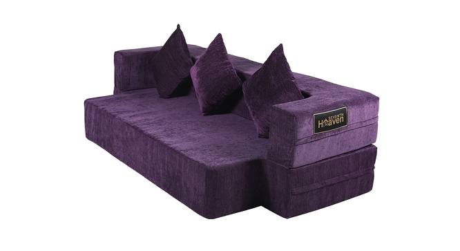 Ida Sofa Cum Bed (Purple) by Urban Ladder - Front View Design 1 - 558107