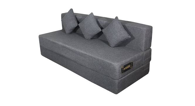 Joss 6X6 4 Seater Sofa Cum Bed (Grey) by Urban Ladder - Front View Design 1 - 558109