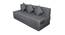 Joss 6X6 4 Seater Sofa Cum Bed (Grey) by Urban Ladder - Front View Design 1 - 558109