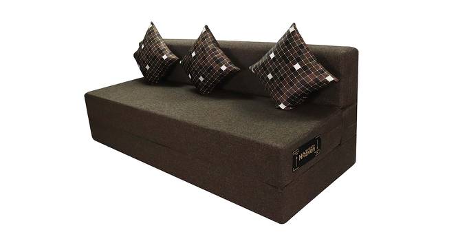 Mae Sofa Cum Bed (Brown) by Urban Ladder - Cross View Design 1 - 558128