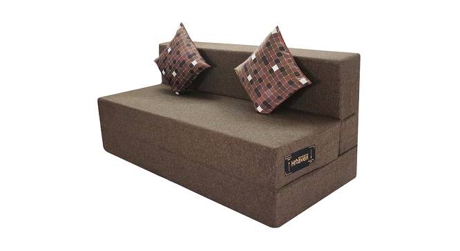 Poppy Sofa Cum Bed (Brown) by Urban Ladder - Cross View Design 1 - 558131