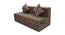 Poppy Sofa Cum Bed (Brown) by Urban Ladder - Cross View Design 1 - 558131