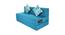 Quinn Sofa Cum Bed (Blue) by Urban Ladder - Cross View Design 1 - 558132