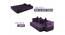 Ida Sofa Cum Bed (Purple) by Urban Ladder - Design 1 Side View - 558136