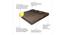 Kaia 6X6 4 Seater 4 Seater Sofa Cum Bed (Brown) by Urban Ladder - Rear View Design 1 - 558153