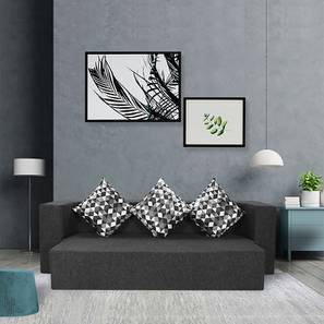 Sofa Cum Bed Design Georgia 3 Seater Fold Out Sofa cum Bed In Grey Colour