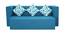 Delilah 3 Seater Sofa cum Bed (Blue) by Urban Ladder - Front View Design 1 - 558193