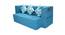 Delilah 3 Seater Sofa cum Bed (Blue) by Urban Ladder - Cross View Design 1 - 558212