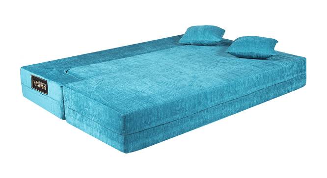 Hazel abric Sofa Cum Bed (Sky Blue) by Urban Ladder - Cross View Design 1 - 558217