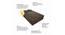 Della 3 Seater Sofa cum Bed (Brown) by Urban Ladder - Rear View Design 1 - 558231