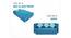 Delilah 3 Seater Sofa cum Bed (Blue) by Urban Ladder - Design 1 Close View - 558243