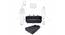 January Sofa Cum Bed (Black) by Urban Ladder - Design 1 Dimension - 558259