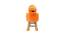 Calista Wooden Animal Stool for Kids (Orange) by Urban Ladder - Cross View Design 1 - 558296