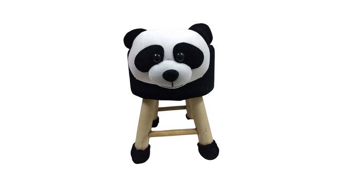 Alan Wooden Animal Stool for Kids (Black) by Urban Ladder - Front View Design 1 - 558300