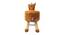 Benicio Wooden Animal Stool for Kids (Multicolor) by Urban Ladder - Front View Design 1 - 558301