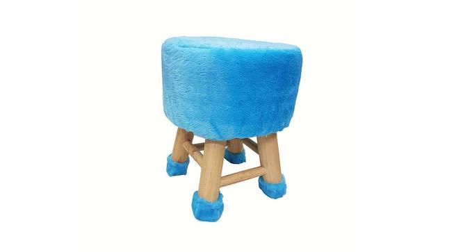 Catherine Wooden Stool for Kids (Blue) by Urban Ladder - Cross View Design 1 - 558388