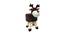 Anthony Wooden Animal Stool for Kids (Mahogany) by Urban Ladder - Front View Design 1 - 558392