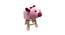 Murray Wooden Animal Stool for Kids (Pink) by Urban Ladder - Front View Design 1 - 558401