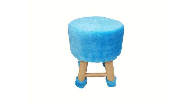 Catherine Wooden Stool for Kids (Blue) by Urban Ladder - Front View Design 1 - 558404