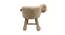 Halle Wooden Animal Stool for Kids (Multicolor) by Urban Ladder - Front View Design 1 - 558407