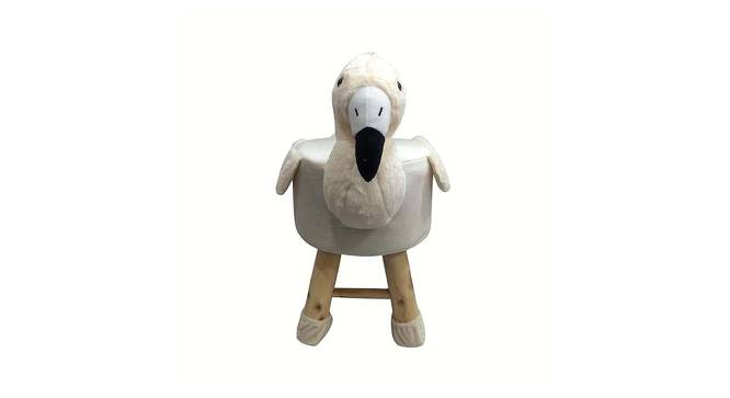 Jean Wooden Animal Stool (Off White) by Urban Ladder - Cross View Design 1 - 558475