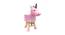 Kevin Wooden Animal Stool for Kids (Pink) by Urban Ladder - Cross View Design 1 - 558477