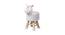Martin Wooden Animal Stool for Kids (White) by Urban Ladder - Cross View Design 1 - 558480