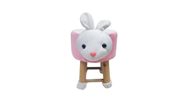 Nicolas Wooden Animal Stool for Kids (Pink) by Urban Ladder - Cross View Design 1 - 558482