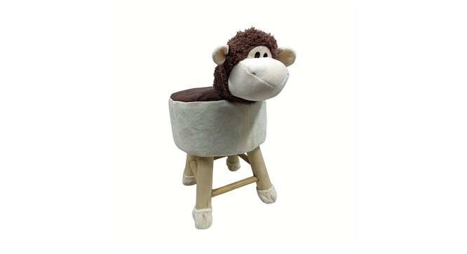 Robert Wooden Animal Stool for Kids (Multicolor) by Urban Ladder - Cross View Design 1 - 558483
