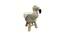 Jean Wooden Animal Stool (Off White) by Urban Ladder - Front View Design 1 - 558492