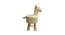 Louis Wooden Alpaca Stool for Kids (Off White) by Urban Ladder - Front View Design 1 - 558495