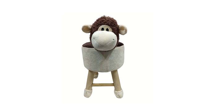 Robert Wooden Animal Stool for Kids (Multicolor) by Urban Ladder - Front View Design 1 - 558500