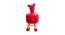 Morgan  Wooden Grand Mother Doll Kids Stool (Red) by Urban Ladder - Design 1 Close View - 558531