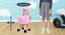 Javier Wooden Girl Doll Kids Stoo (Pink) by Urban Ladder - Design 1 Dimension - 558536