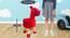 Morgan  Wooden Grand Mother Doll Kids Stool (Red) by Urban Ladder - Design 1 Dimension - 558543